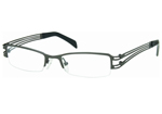 Semi Rimless Glasses 449