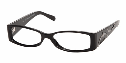 Prada Designer Glasses PR 08IV --> Black - Silver