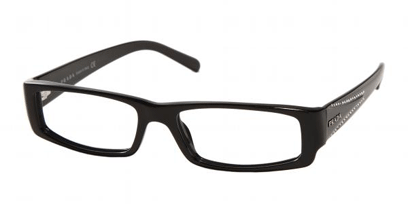 Prada Designer Glasses PR 12IV --> Black - Silver
