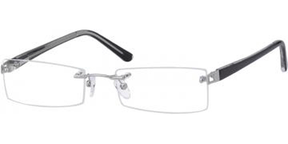 Rimless Glasses 514 --> Matt  Sliver