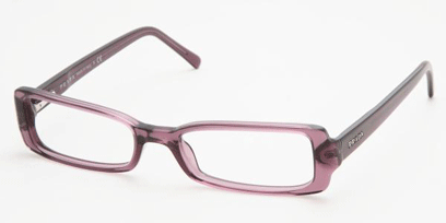 Prada Designer Glasses PR 18LV --> BilBerry