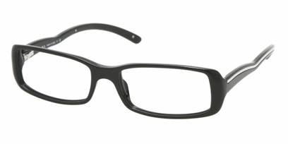 Prada Designer Glasses PR 06MV --> GlossBlack