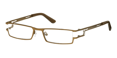 PlayBoy Designer Glasses PB 104 --> Brown - Silver
