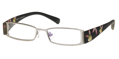 PlayBoy Designer Glasses PB 112 --> Gun-Black