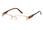 Semi Rimless Glasses - Chloe