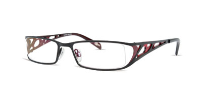 X-Eyes Designer Glasses X-EYES 129 --> Black