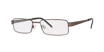 X-Eyes Designer Glasses X-EYES 2006 Ti (Titanium) --> Brown