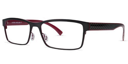 X EYES  Designer Glasses X-EYES 2009 Ti (Titanium) --> Black