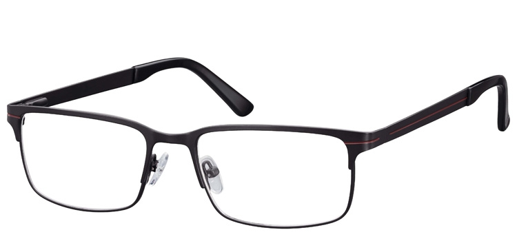 Cheap Glasses 632 --> BLACK - BURGANDY
