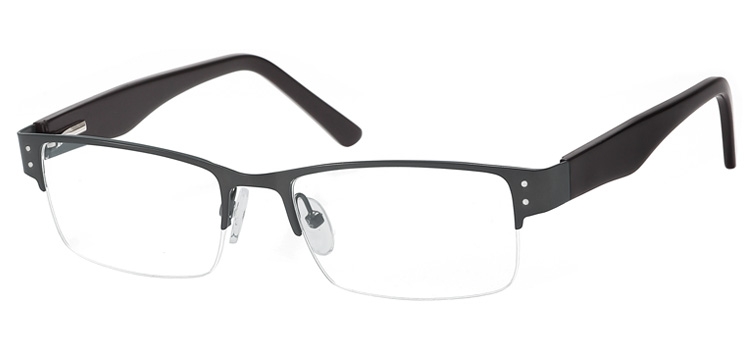 Semi Rimless Glasses 670